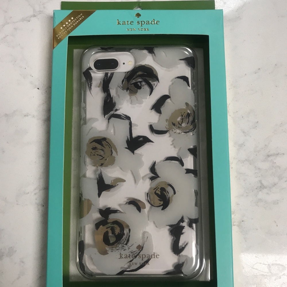 New in box Kate spade iPhone plus case (6,7,8)
